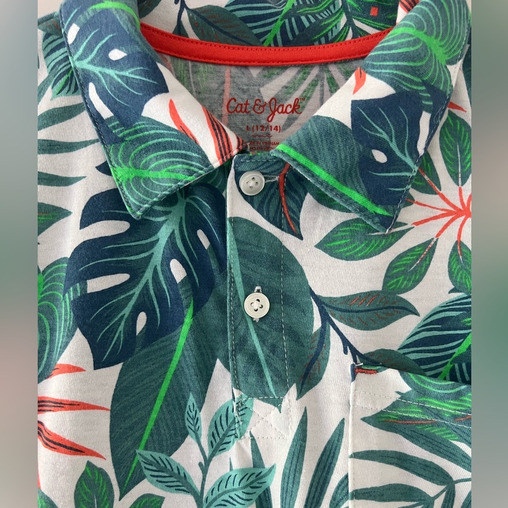 Cat & Jack Boys Shirt Size Large (12/14)
